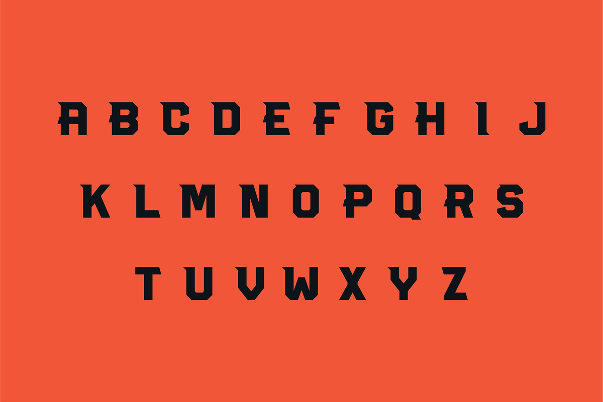 Colossal Sports Font Bundle, a Serif Font by Studio One Four (Photo 15 of 31)