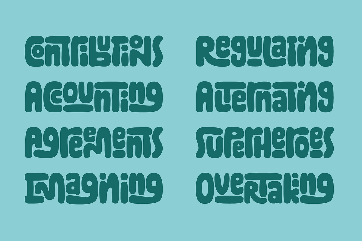 Jackerton Regular Font, a Handwritten Font by noggindoodle (Photo 2 of 21)