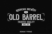 Redvolve Typeface - 6 Fonts + Extras