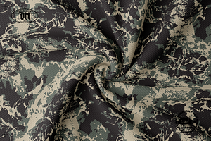 Seamless Marble Camouflage Pattern