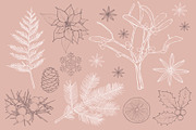 Christmas Procreate Brushes, a Brush Add-On by Little Nordic Atelier (Thumbnail 5 of 5)