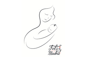 Mothers Day Spanish card, an Object Illustration by sceptical cactus