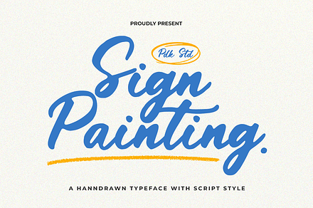 Sign Painting - Retro Script