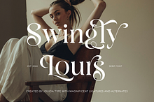 Swingly Lours | Magnificent Font