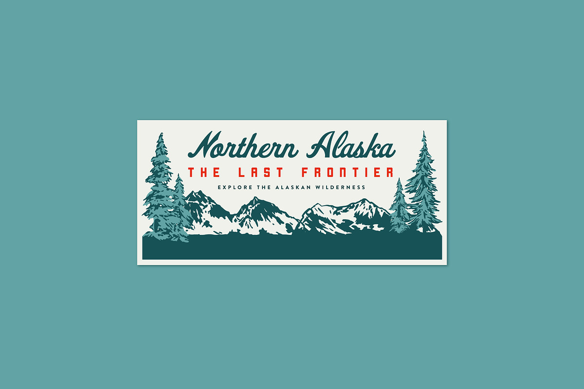 Vintage Pine Forest | Illustrations, an Object Illustration by Max Lockwood (Photo 5 of 18)