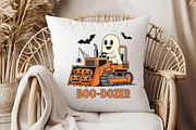 Boo Dozer Ghost Png, Boys Fall Hallo, an Illustration by Libby Wishes (Thumbnail 6 of 6)