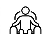 44 Business Presentation Icons, an Outline Icon by adenpinkstore (Thumbnail 9 of 14)