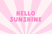 Sunny Days Font Duo, a Sans Serif Font by Miss Tiina (Thumbnail 5 of 5)