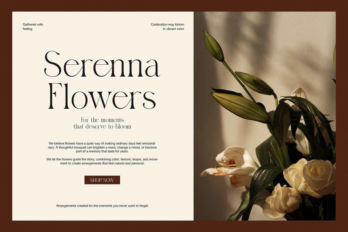 Ridrom Elegant Serif Font, a Serif Font by Graphicxell (Photo 3 of 8)