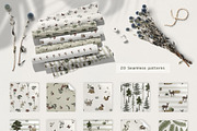 Watercolor Forest Collection, a Decorative Illustration by ApetekMarket (Thumbnail 6 of 14)