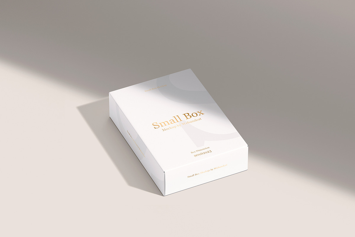 Small Box Mockup, a Packaging Mockup by WebAndCat (Photo 5 of 40)
