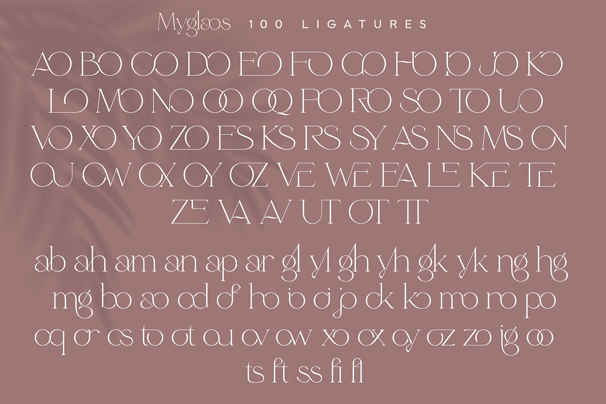 Myglaos | Lovely Elegant Font, a Serif Font by Sealoung (Photo 14 of 14)