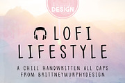 LoFi Lifestyle, a Handwritten Font by Brittney Murphy Design (Thumbnail 1 of 2)