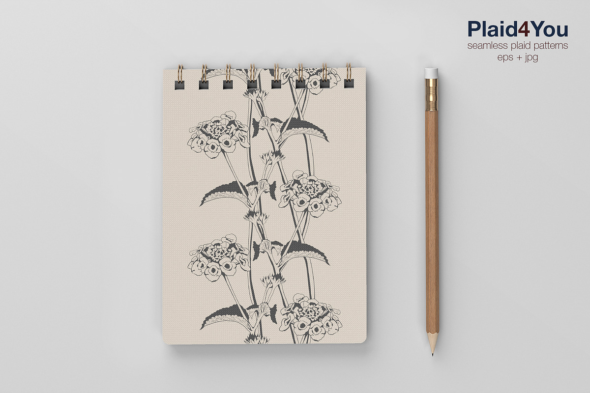 Wild Herbal Seamless Pattern, a Pattern Graphic by Plaid4You (Photo 10 of 13)