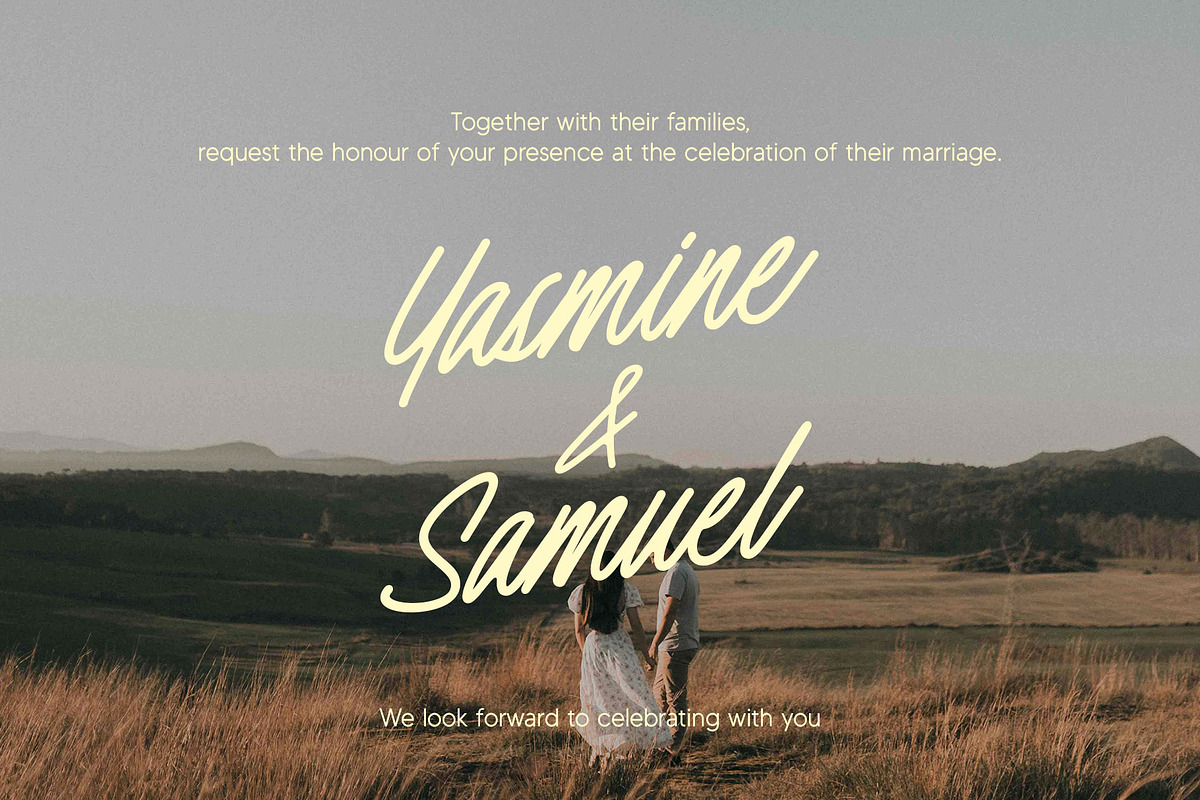 Quiet Sunday Reflection Font, a Script Font by Lemonthe (Photo 5 of 8)