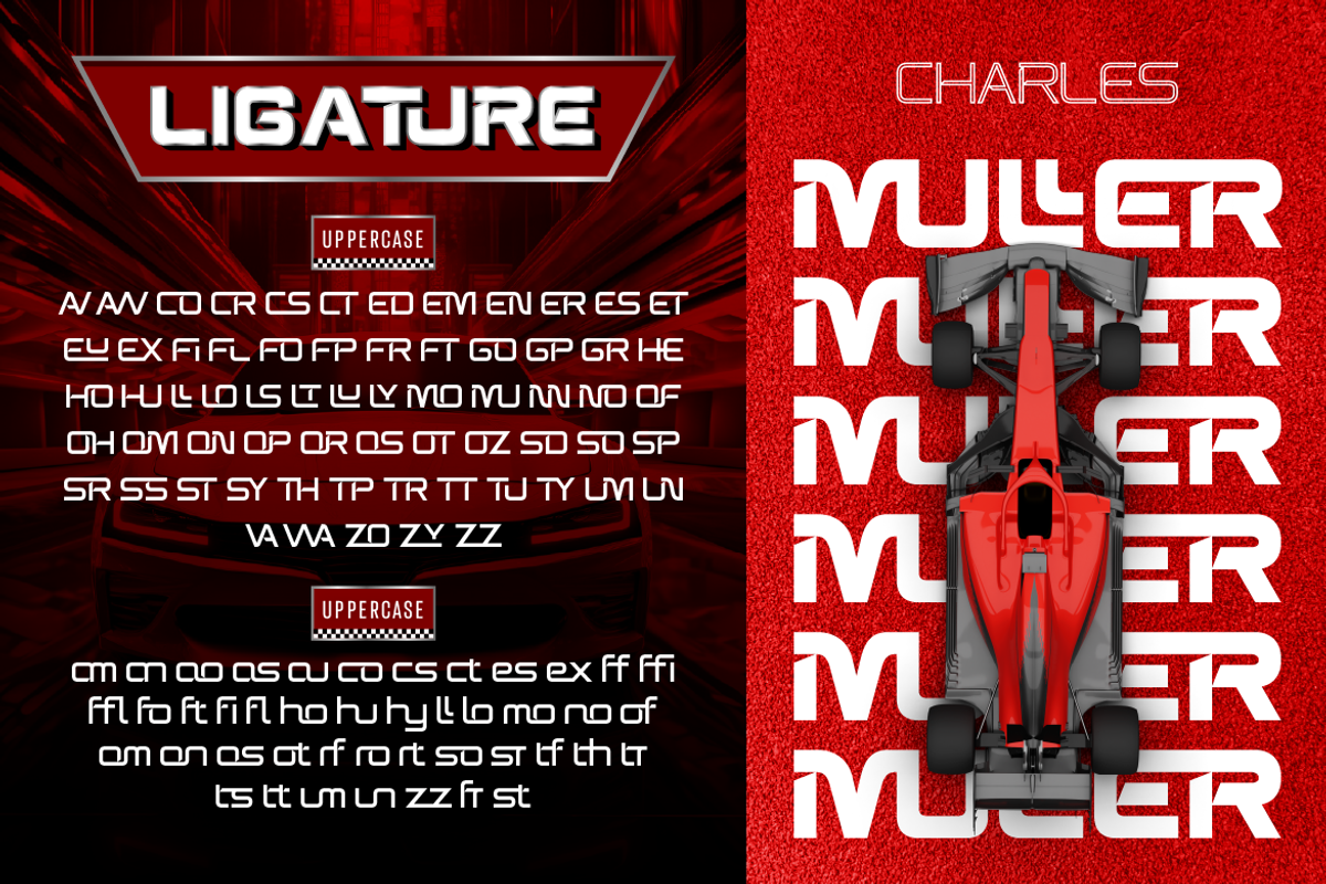 Spotfix - Modern Sport Display Font, a Sans Serif Font by Burntilldead (Photo 7 of 12)