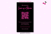 QR Code, Scan To Pay Sign Template, a Social Media Template by Cherry Paper Co (Thumbnail 3 of 6)