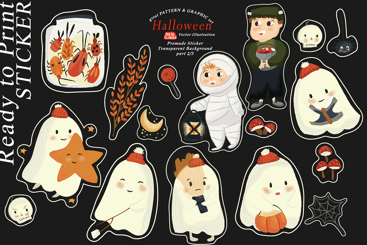 Halloween, an Illustration by Arie Clares (Photo 11 of 14)