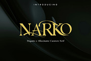 Narko – Elegant Serif Typeface, a Serif Font by Brand Earth (Thumbnail 1 of 5)