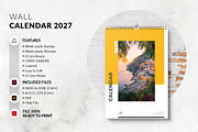 2027 Wall Calendar Template, a Stationery Template by MstArtwork (Thumbnail 6 of 6)