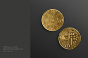 Medal / Coin / Cryprocurency MockUp, a Product Mockup by coloformia (Thumbnail 4 of 10)