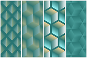 12 Seamless Geometric Patterns, a Pattern Graphic by GarryKillian (Thumbnail 2 of 4)