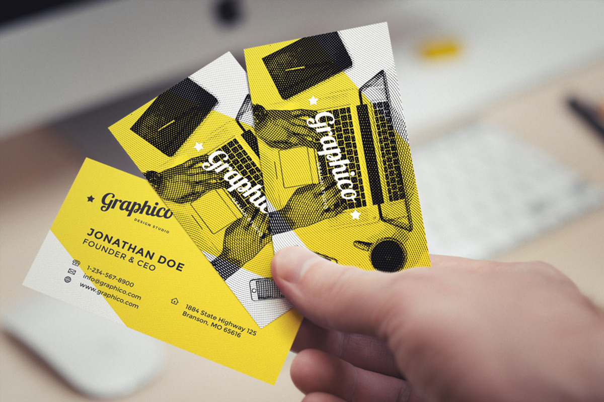 Simple Creative Business Card - 26, a Business Card Template by ND Design (Photo 2 of 5)