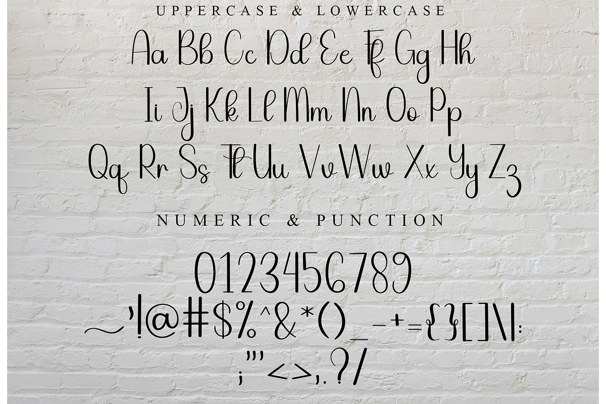 Bookmark, a Handwritten Font by FreshTypeINK (Photo 8 of 8)