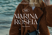 Karima A Modern Stylist Font, a Serif Font by zeenesia (Thumbnail 2 of 20)