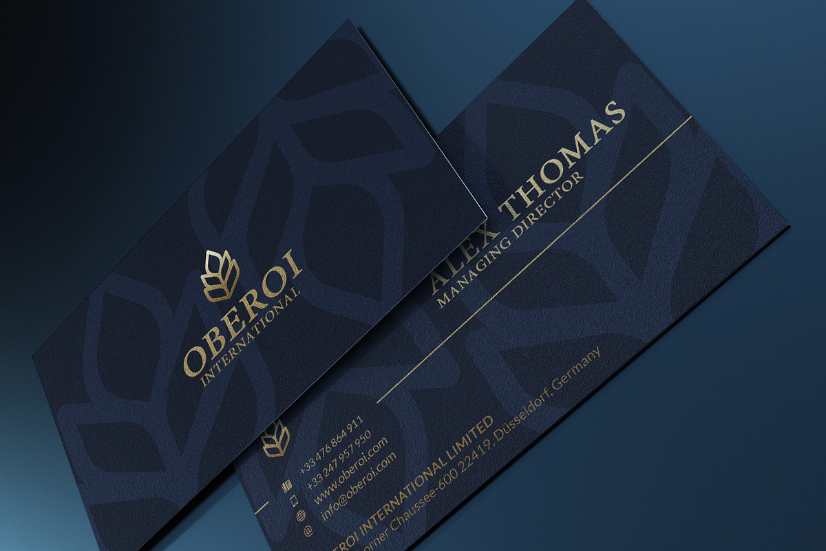 Luxury Business Card, a Business Card Template by Marvel (Photo 1 of 5)