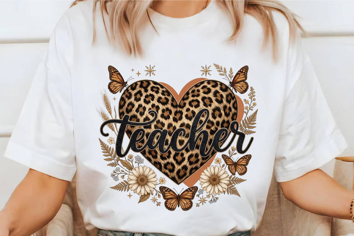 Leopard Teacher Png, an Illustration by designcity5 (Photo 3 of 4)