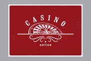 Casino vintage grunge posters., a Decorative Illustration by PoPaShop (Thumbnail 6 of 11)