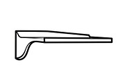 Wall Shelf Bracket Vector Bundle, an Illustration by Gaye Art (Thumbnail 17 of 51)
