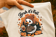 Bruh It s Fall Png Funny Goose Fall, a Graphic by Cut File (Thumbnail 3 of 5)