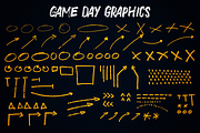 Game Day - Hand Drawn Font + Extras, a Sans Serif Font by Surplus Type Co (Thumbnail 4 of 7)