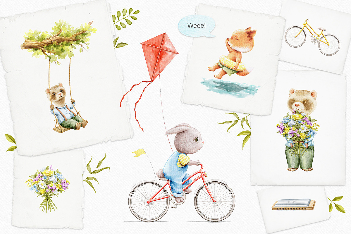 My best summer, an Animal Illustration by Mimomy (Photo 5 of 16)