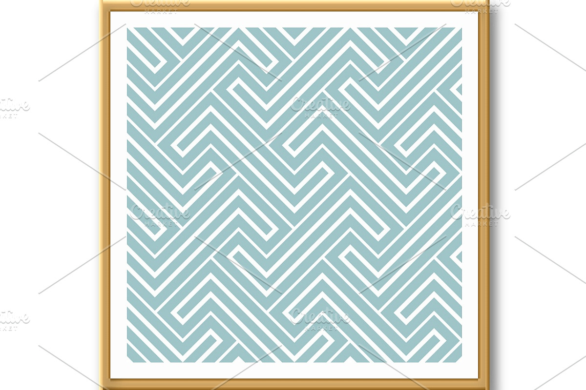 Geometric seamless pattern, a Pattern Graphic by RODINA (Photo 2 of 3)
