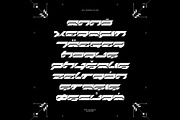 NCL REKRON - Y2K Futuristic Font, a Sans Serif Font by Enxyclo Studio (Thumbnail 8 of 12)