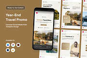 Luxury Holiday Travel Promo Carousel, a Social Media Template by twinstd (Thumbnail 1 of 5)