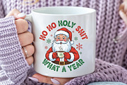 Santa Clipart Santa PNG Christmas, an Illustration by CraftArtStudio (Thumbnail 2 of 4)