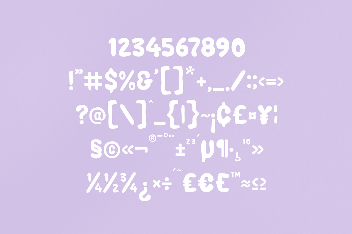 Bigger Summer Fest Bubbly Font, a Sans Serif Font by Storytype Studio (Photo 18 of 20)