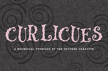 Curlicues Kooky Display Font