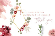 Bohemian Burgundy & Dusty Rose, an Illustration by Kim Thoa Designs (Thumbnail 10 of 10)