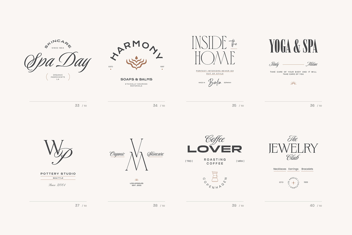 Elegant Logo Kit | 50 Templates, a Branding & Logo Template by iStar Design (Photo 18 of 27)