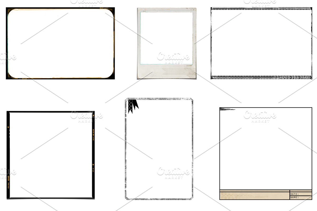 Simple Photo Edges, an Object Graphic by Rhonna Designs