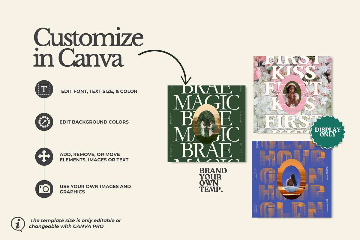 Romantic Instagram Templates, a Templates & Theme by BYOTstudios (Photo 10 of 12)