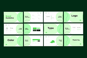 Brand identity design template