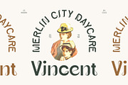 CS Amora – Art Nouveau Font, a Sans Serif Font by Craft Supply Co. (Thumbnail 4 of 8)