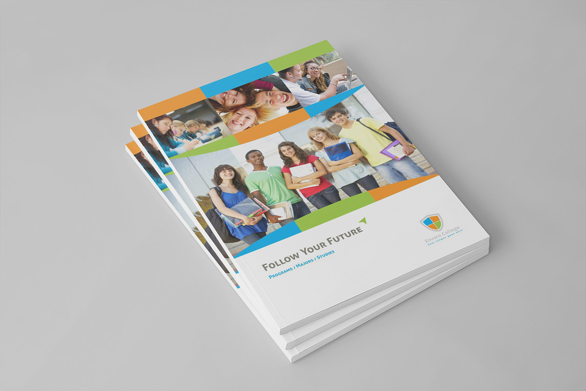 Educational Brochure Template, a Brochure Template by Carlos Fernando (Photo 2 of 7)