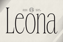 CS Leona – Condensed Font